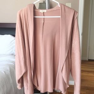 Lush hoodie cardigan